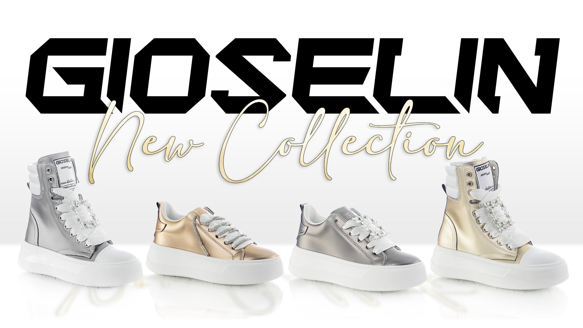 Brillantezza e Stile: Scopri la Nuova Collezione Scarpe Gioselin con Gioielli e Colori Metalizzati