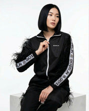 Black Plume Tracksuit