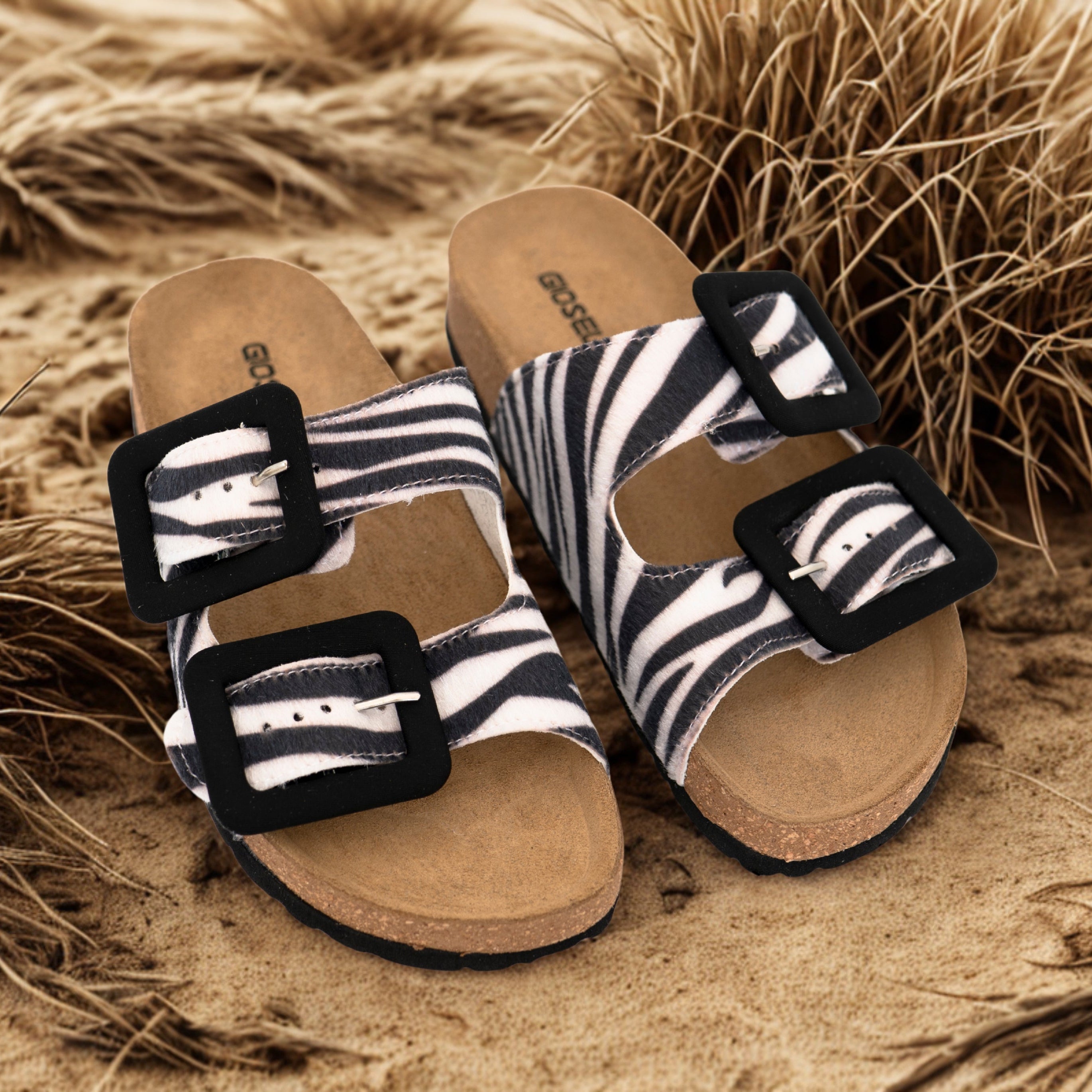 Zebra sandal
