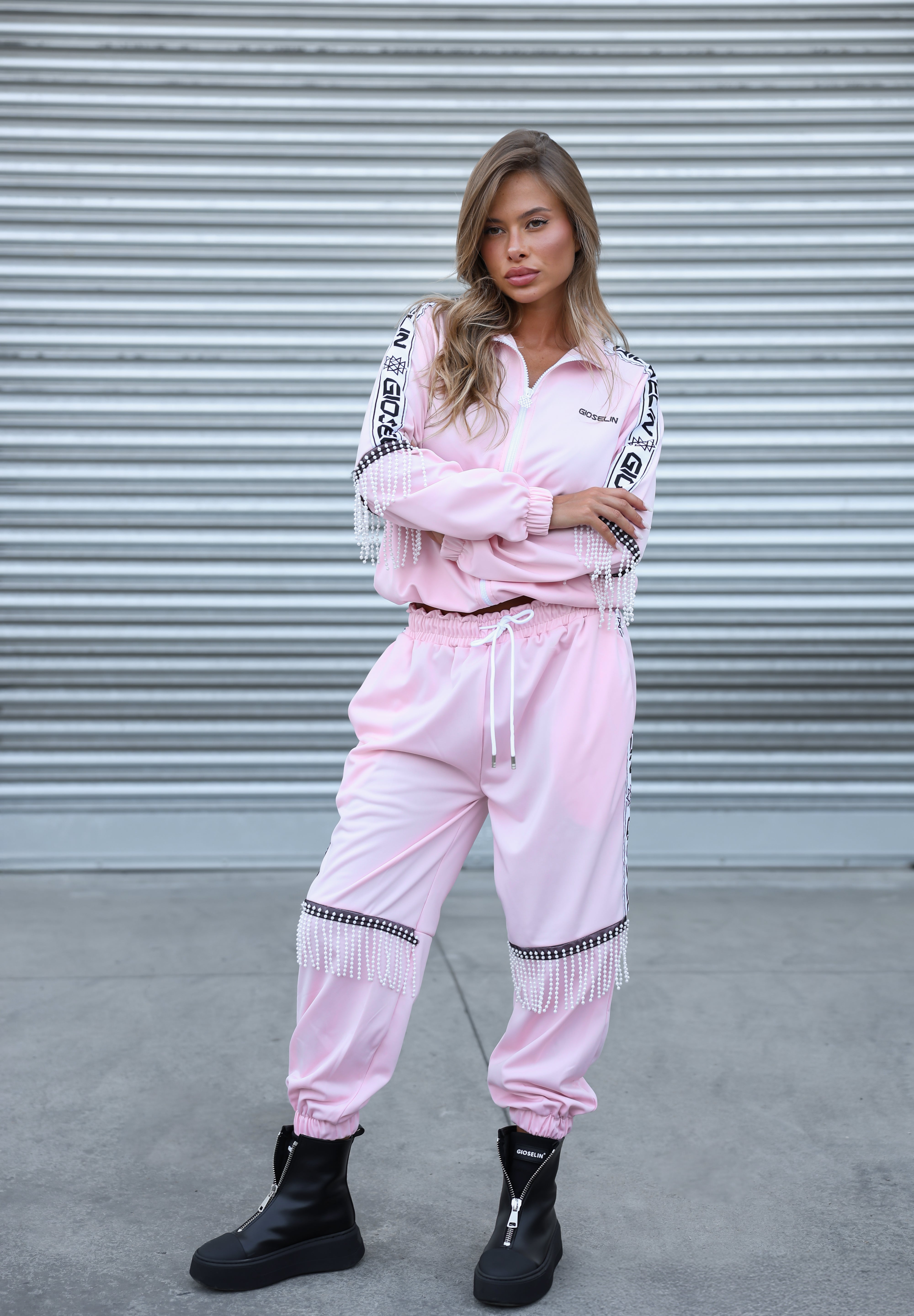 Pink Pearl Jumpsuit