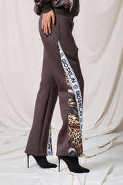 Wild Elegance Brown Suit