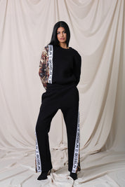 Wild Elegance Black Suit