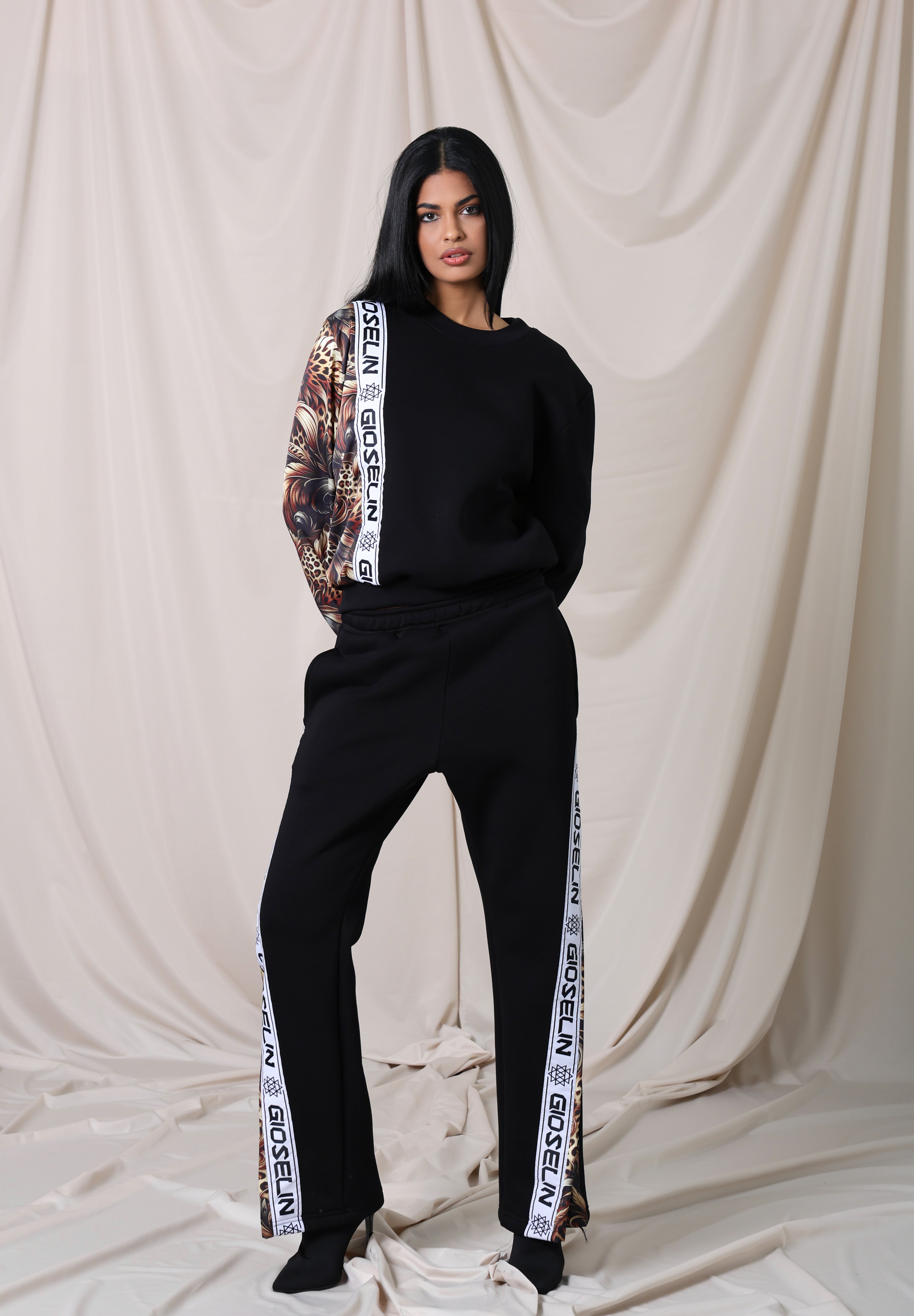 Wild Elegance Black Suit