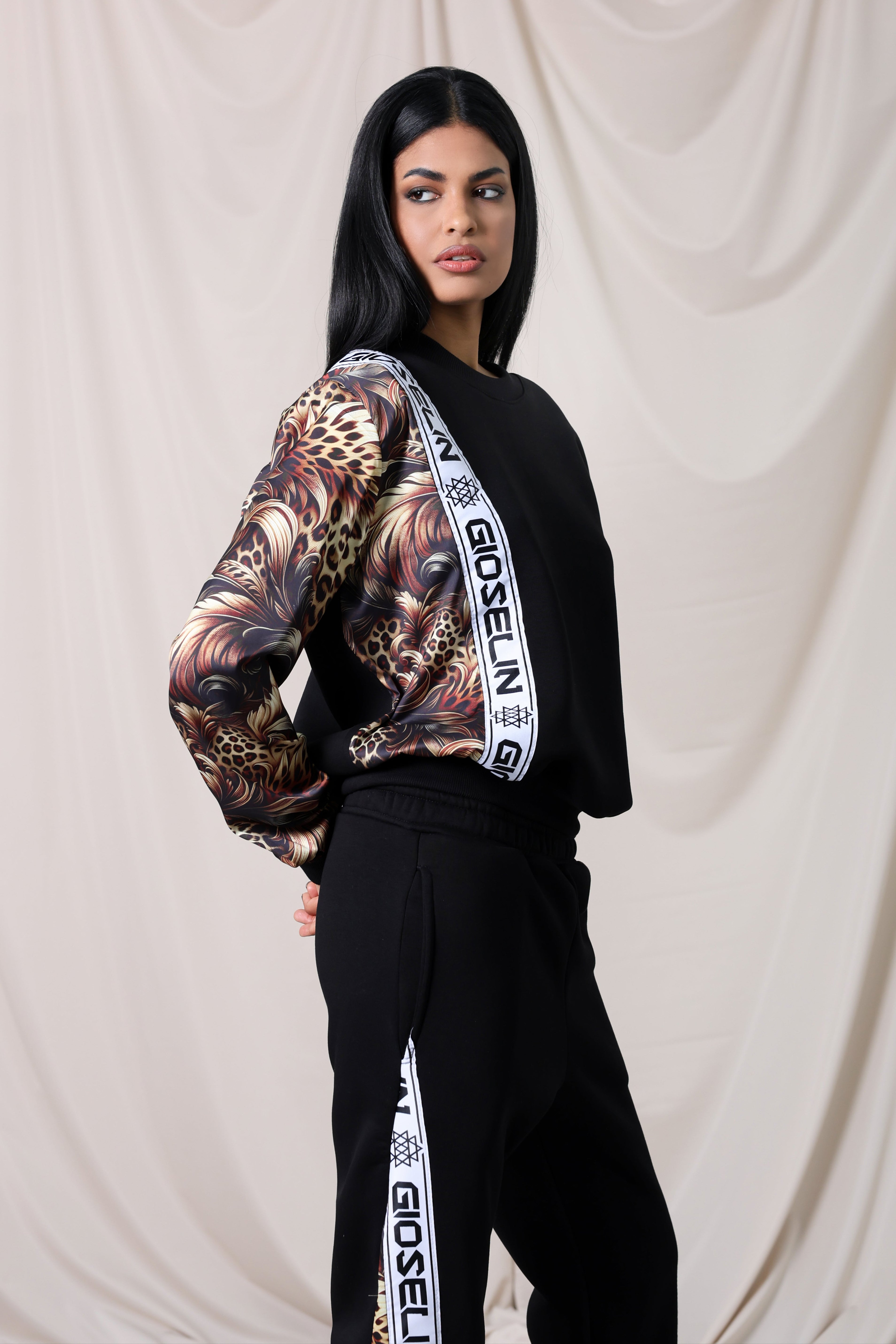 Wild Elegance Black Suit