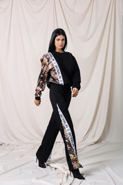 Wild Elegance Black Suit