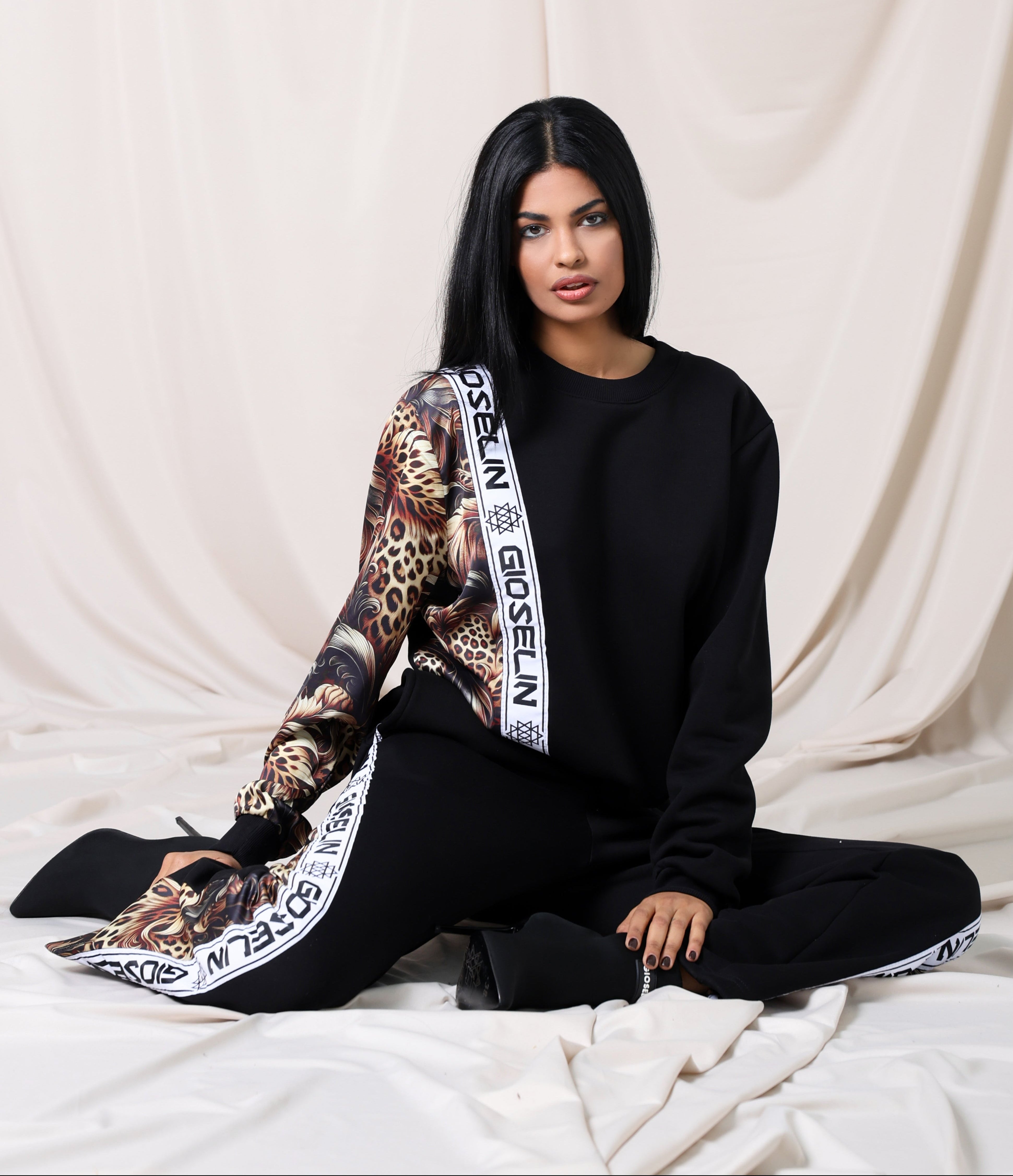 Wild Elegance Black Suit