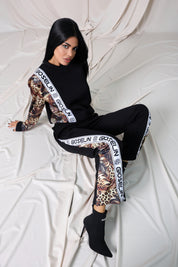 Wild Elegance Black Suit