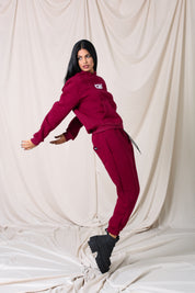 Bordeaux Eyes Tracksuit