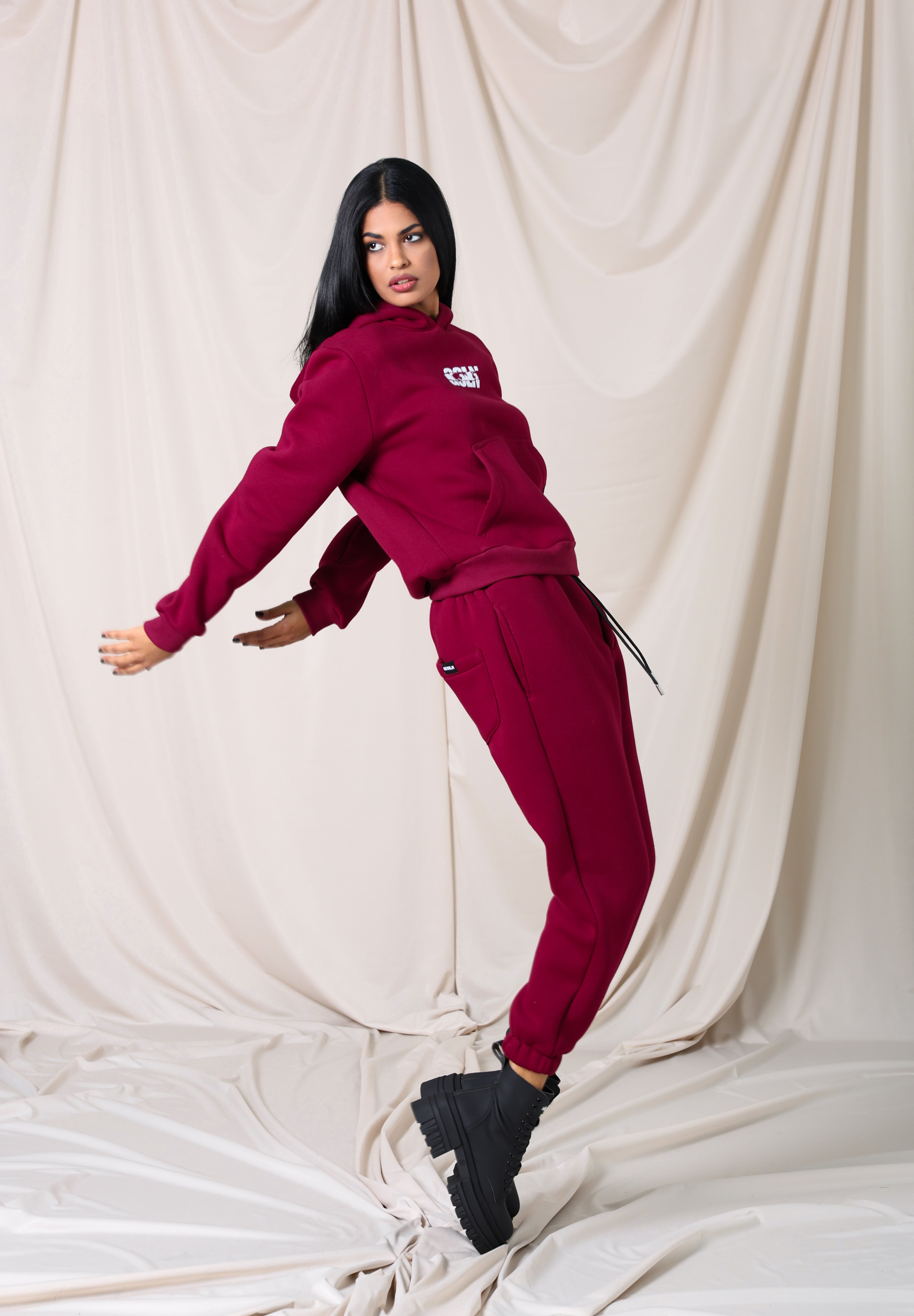 Bordeaux Eyes Tracksuit