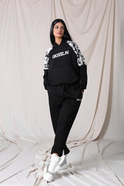 Shine Camouflage Black Tracksuit