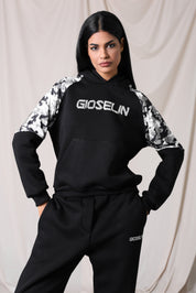 Shine Camouflage Black Tracksuit