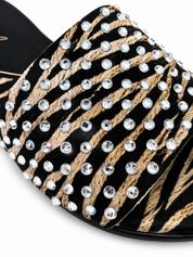 Sandali Zebra Diamond