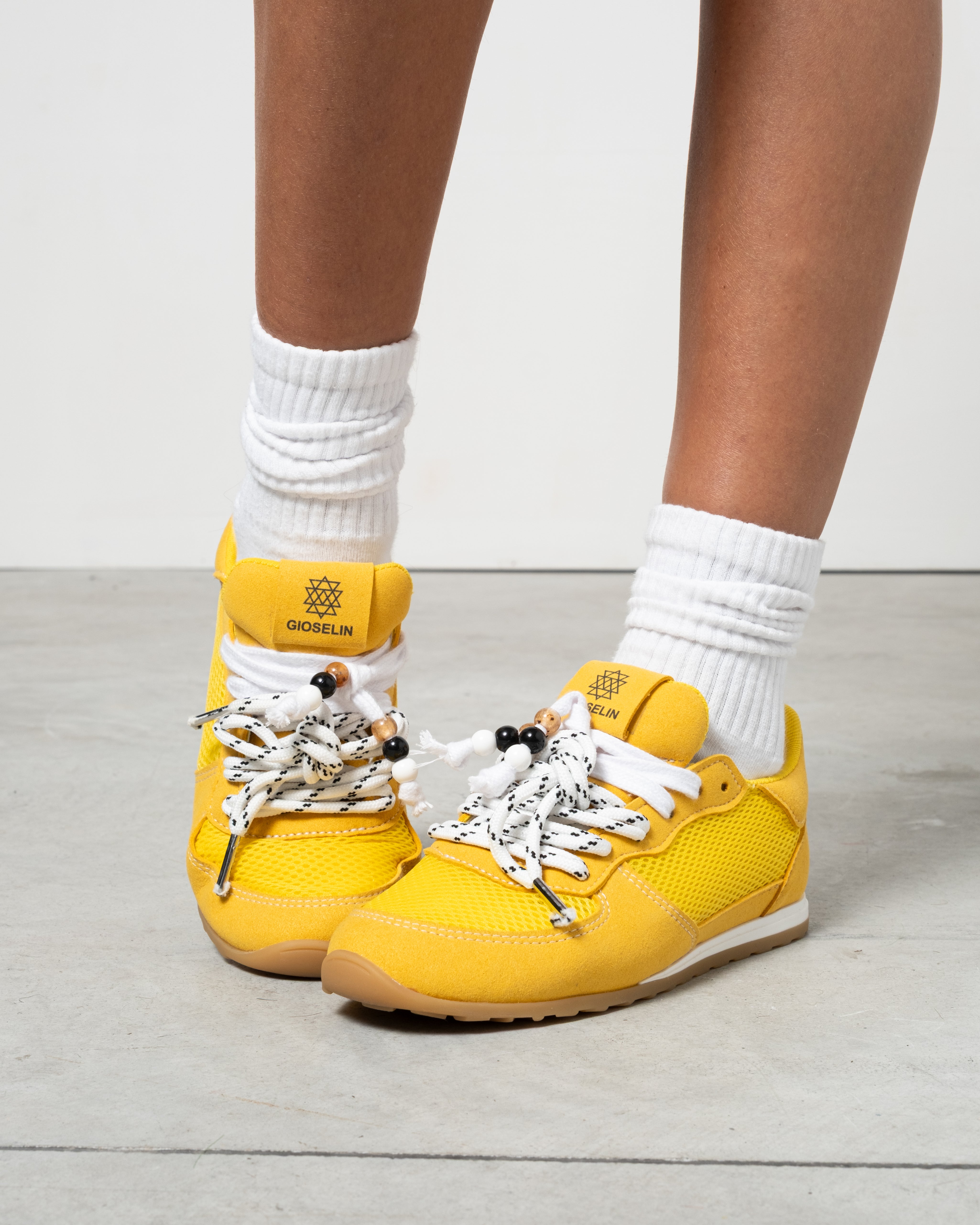 Sneakers donna leggere LOW - Gialla