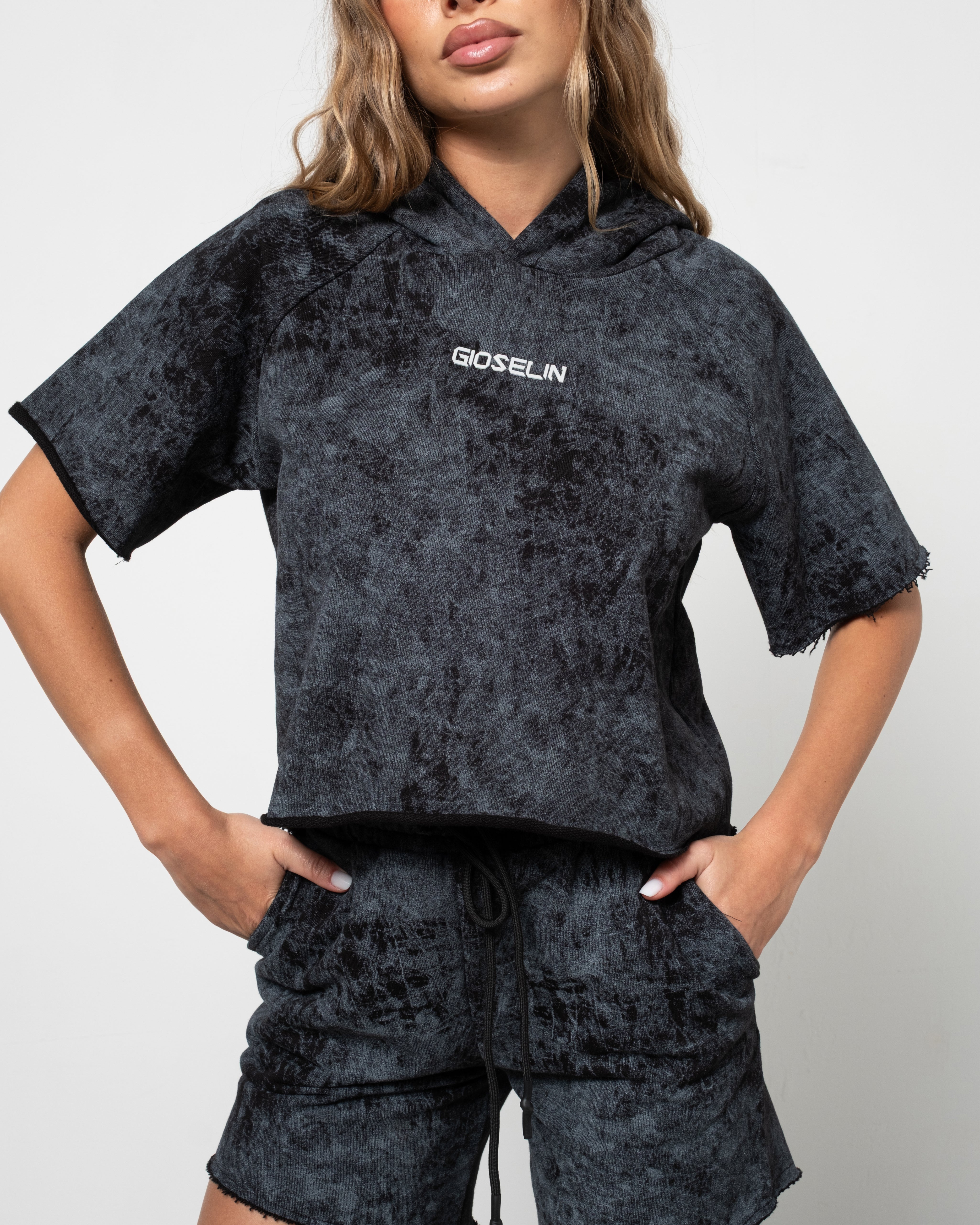 Completo Tye Dye Nero