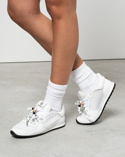 Load image 1 in gallery view. Sneakers donna leggere LOW - Bianca