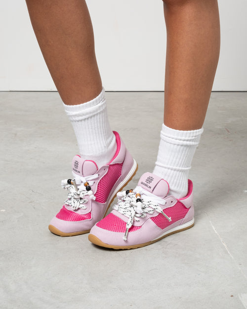 Load image 1 in gallery view. Sneakers donna leggere LOW - Rosa