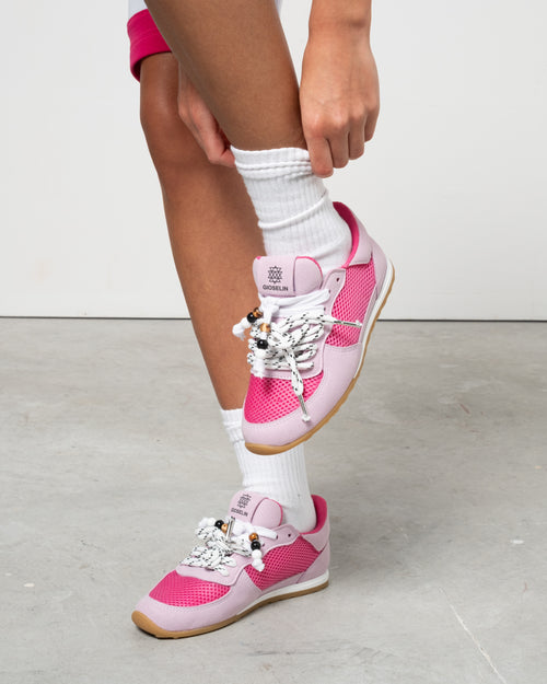 Load image 1 in gallery view. Sneakers donna leggere LOW - Rosa