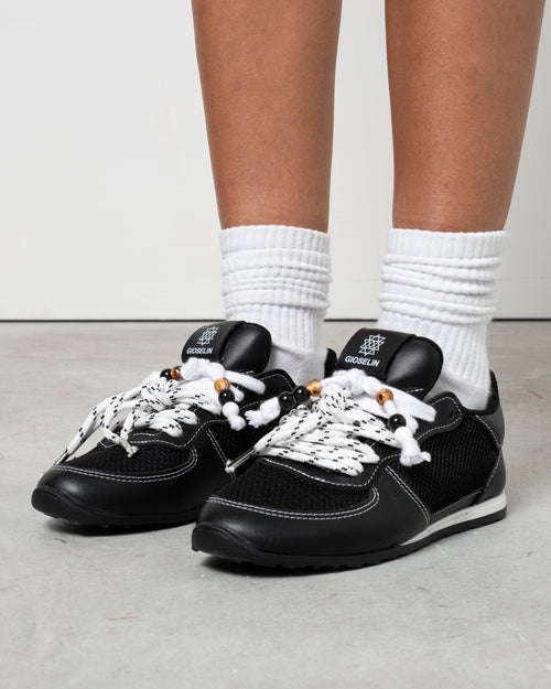 Load image 1 in gallery view. Sneakers donna leggere LOW - Nera