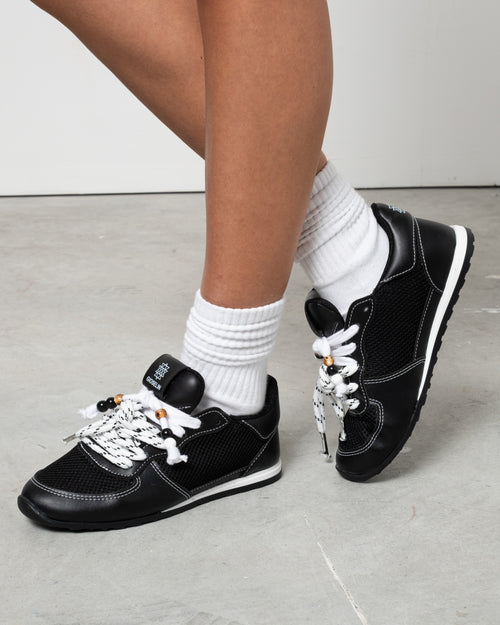 Load image 1 in gallery view. Sneakers donna leggere LOW - Nera