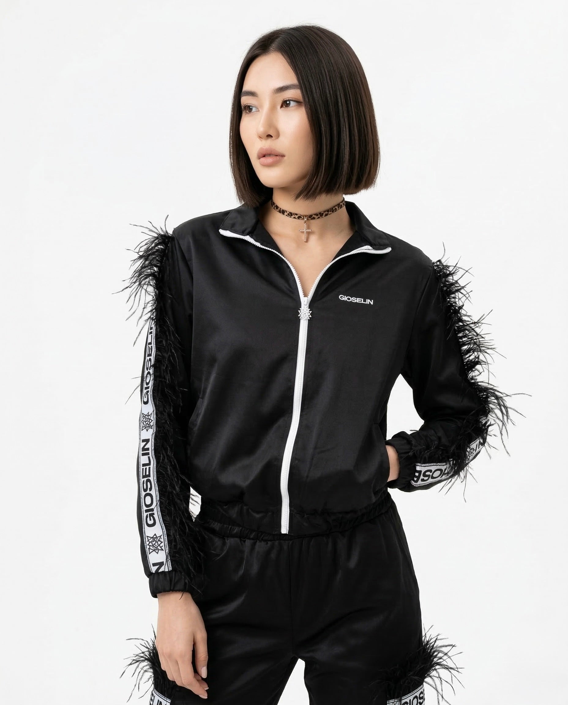 Black Plume Tracksuit