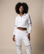 White Fringe Star Jumpsuit