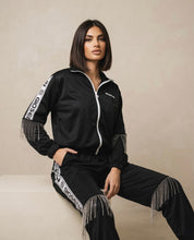 Black Fringe Star Jumpsuit