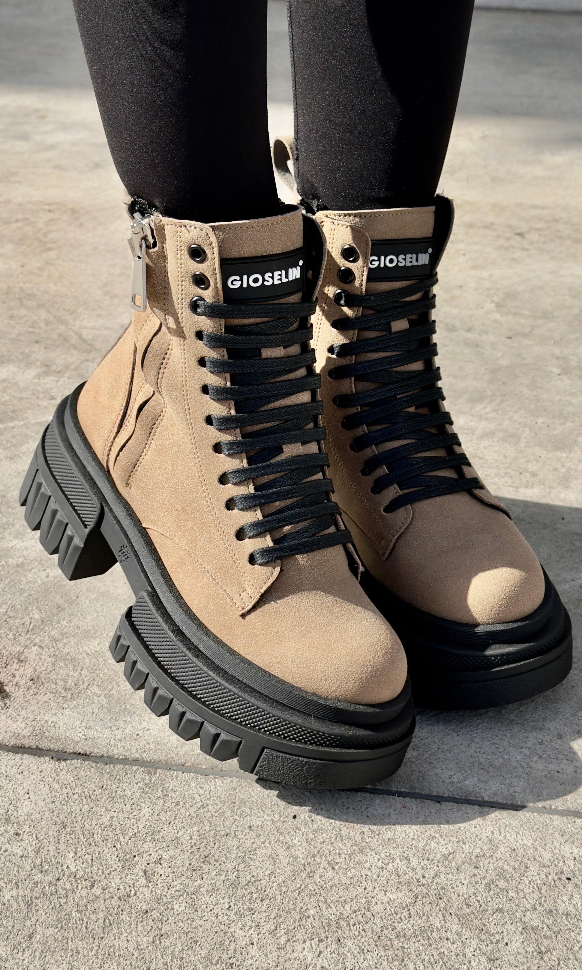 Time Beige Boot