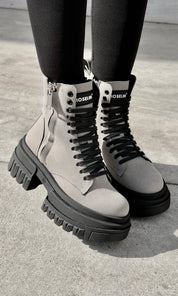Time Grey Boot