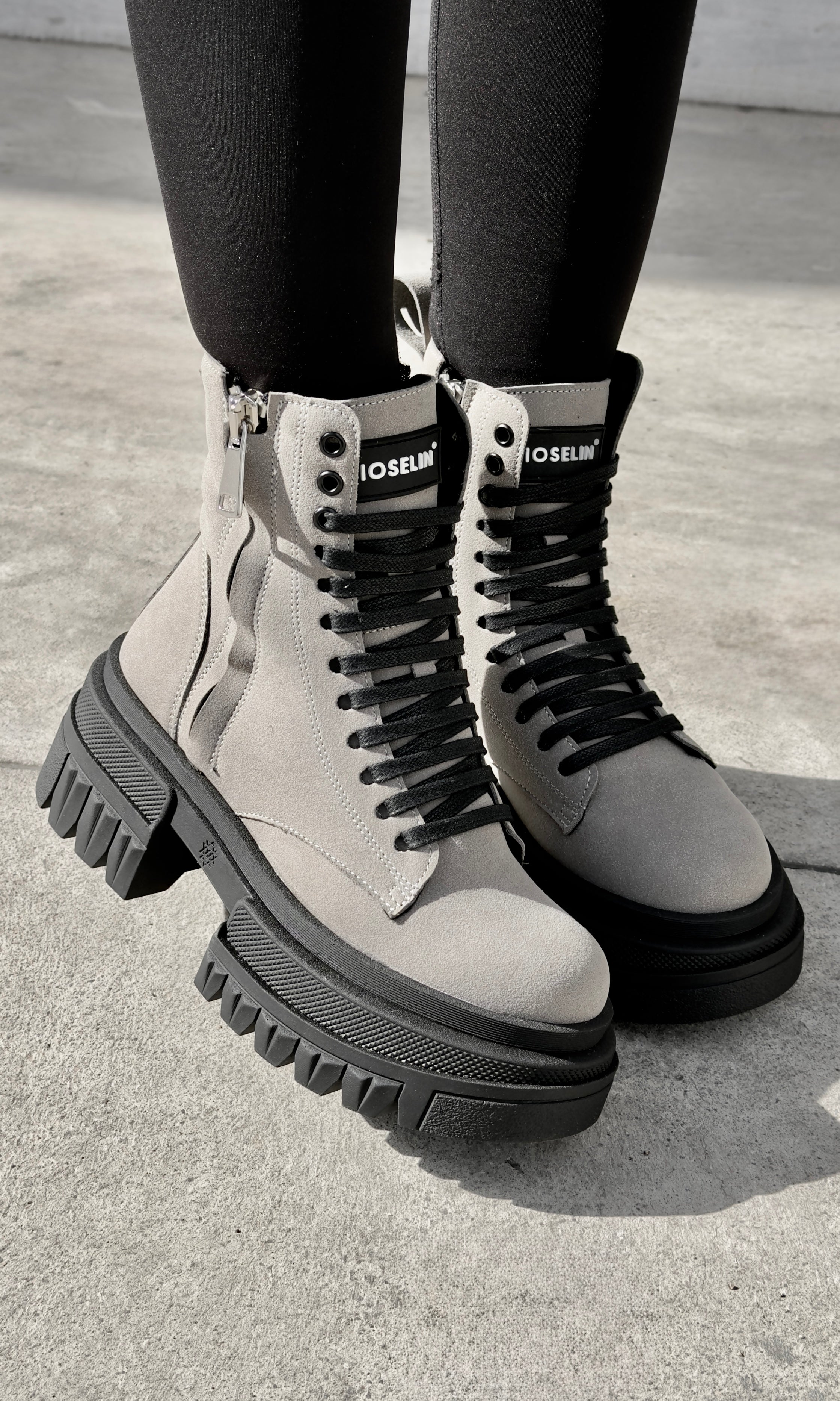 Time Grey Boot