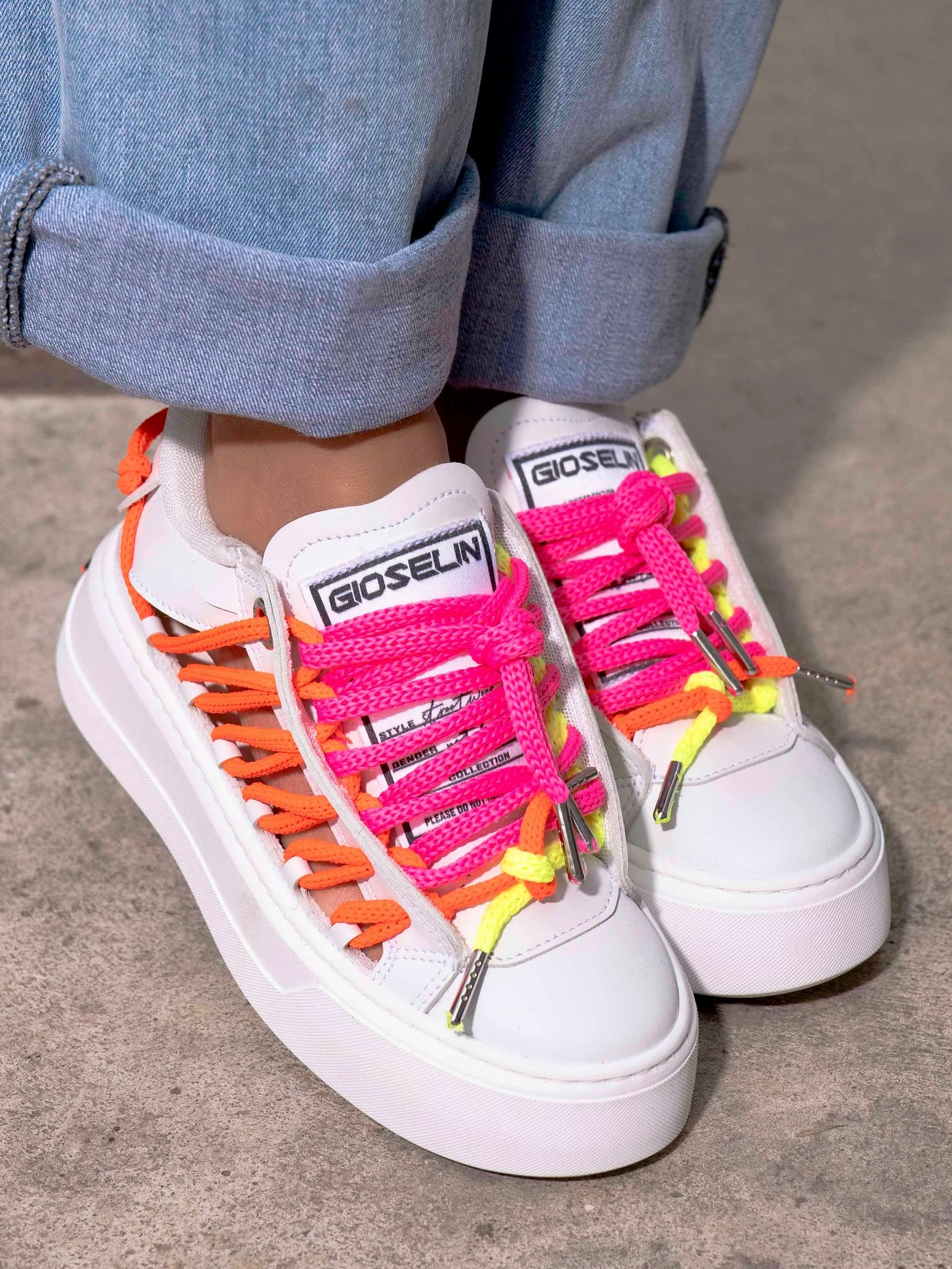 Space Multicolor White