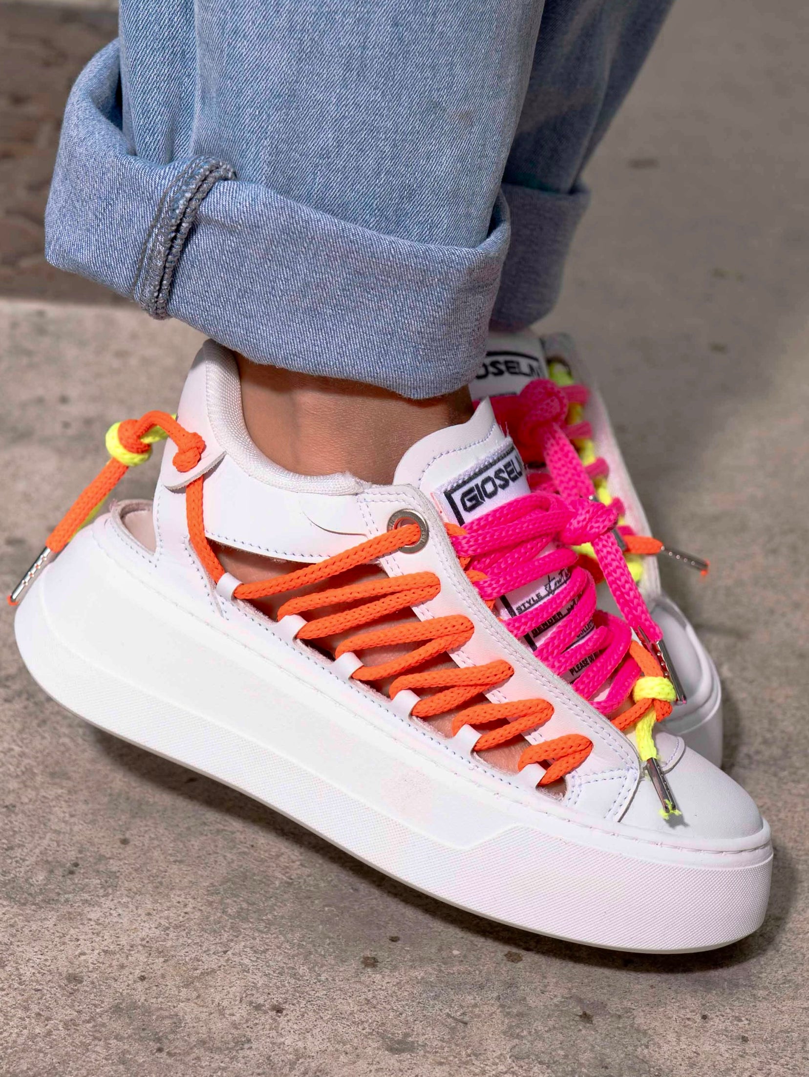 Space Multicolor White