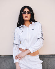 White Fringe Star Jumpsuit