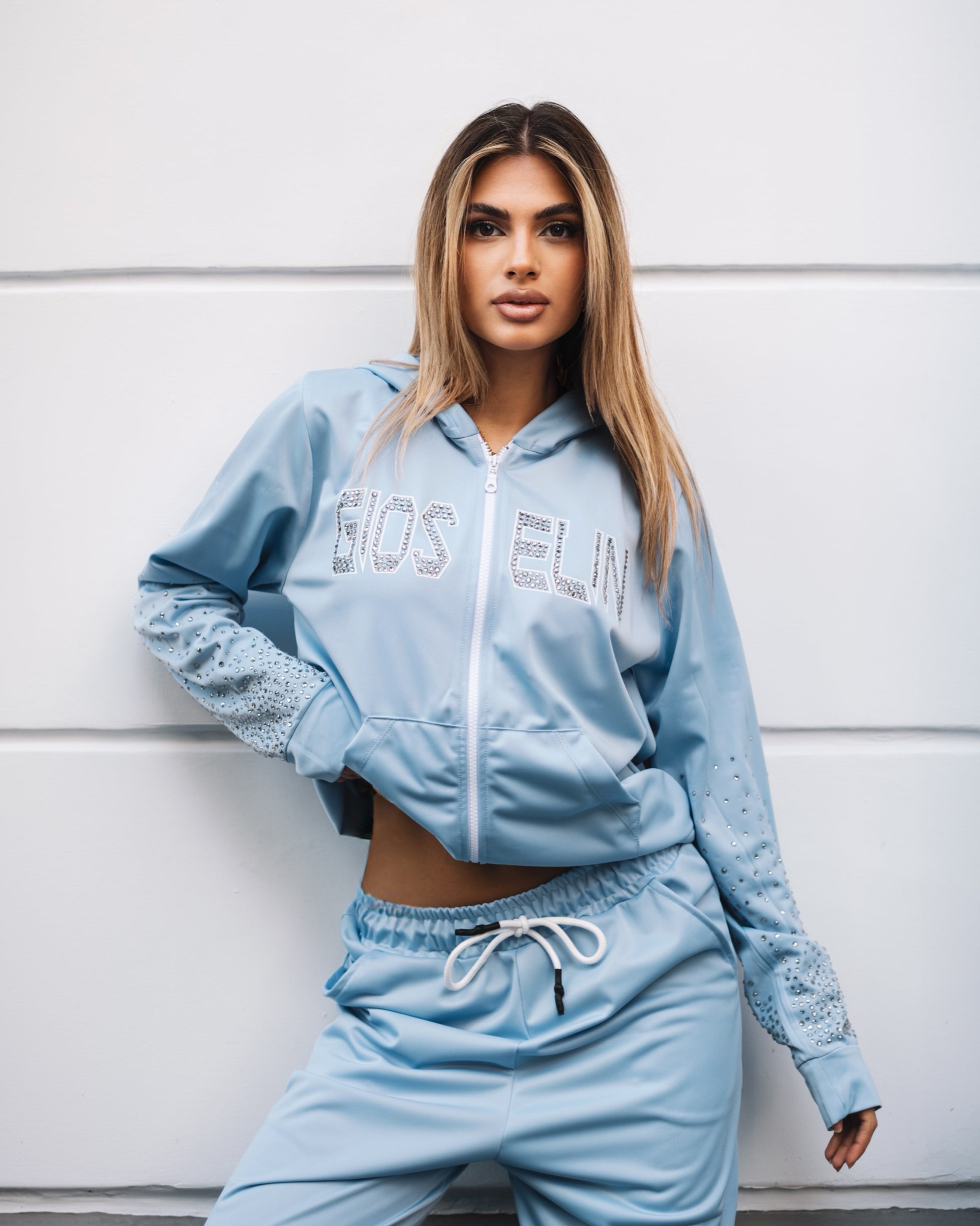 Light Blue Diamond Tracksuit
