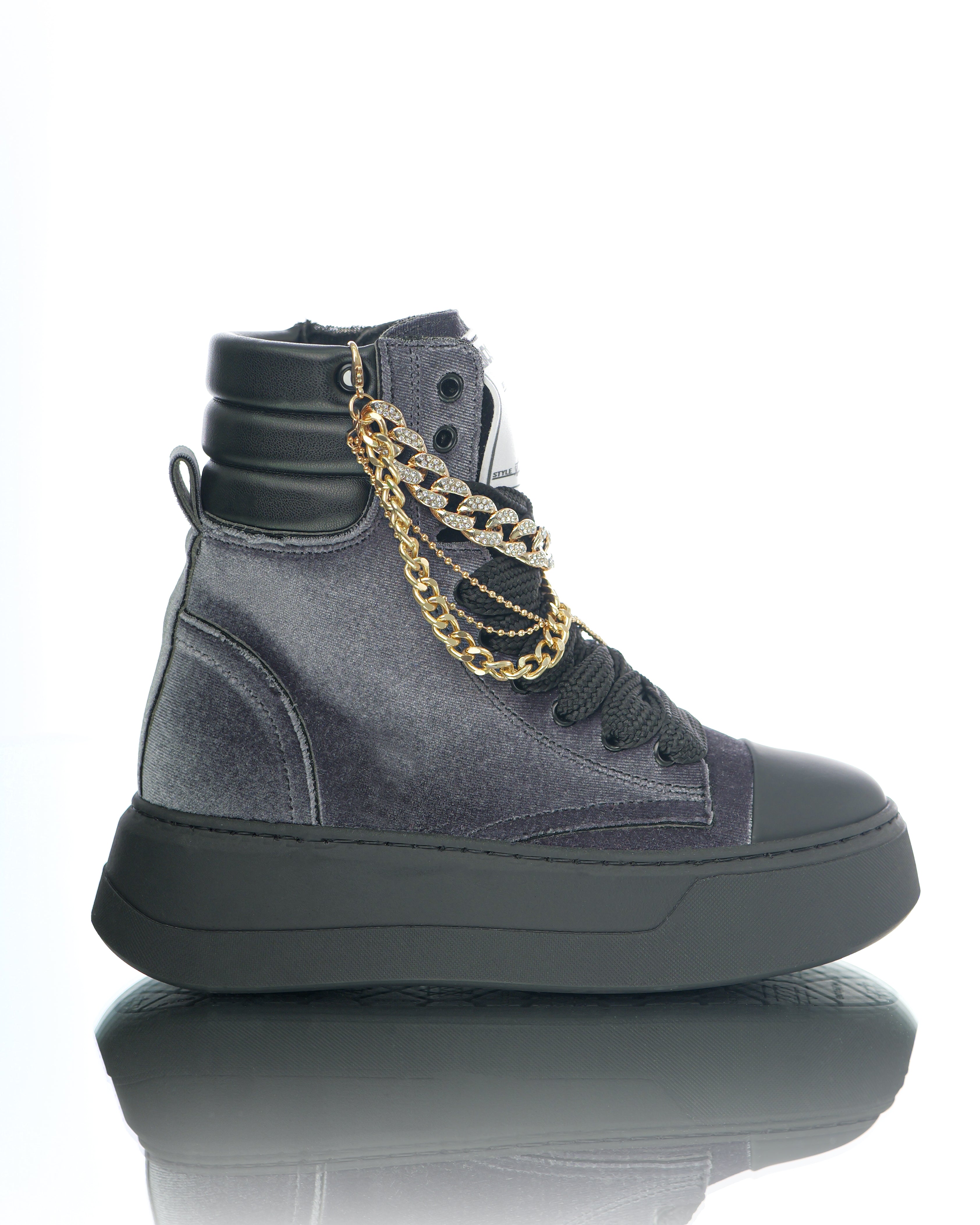 Nit-up Collier Velvet Grey