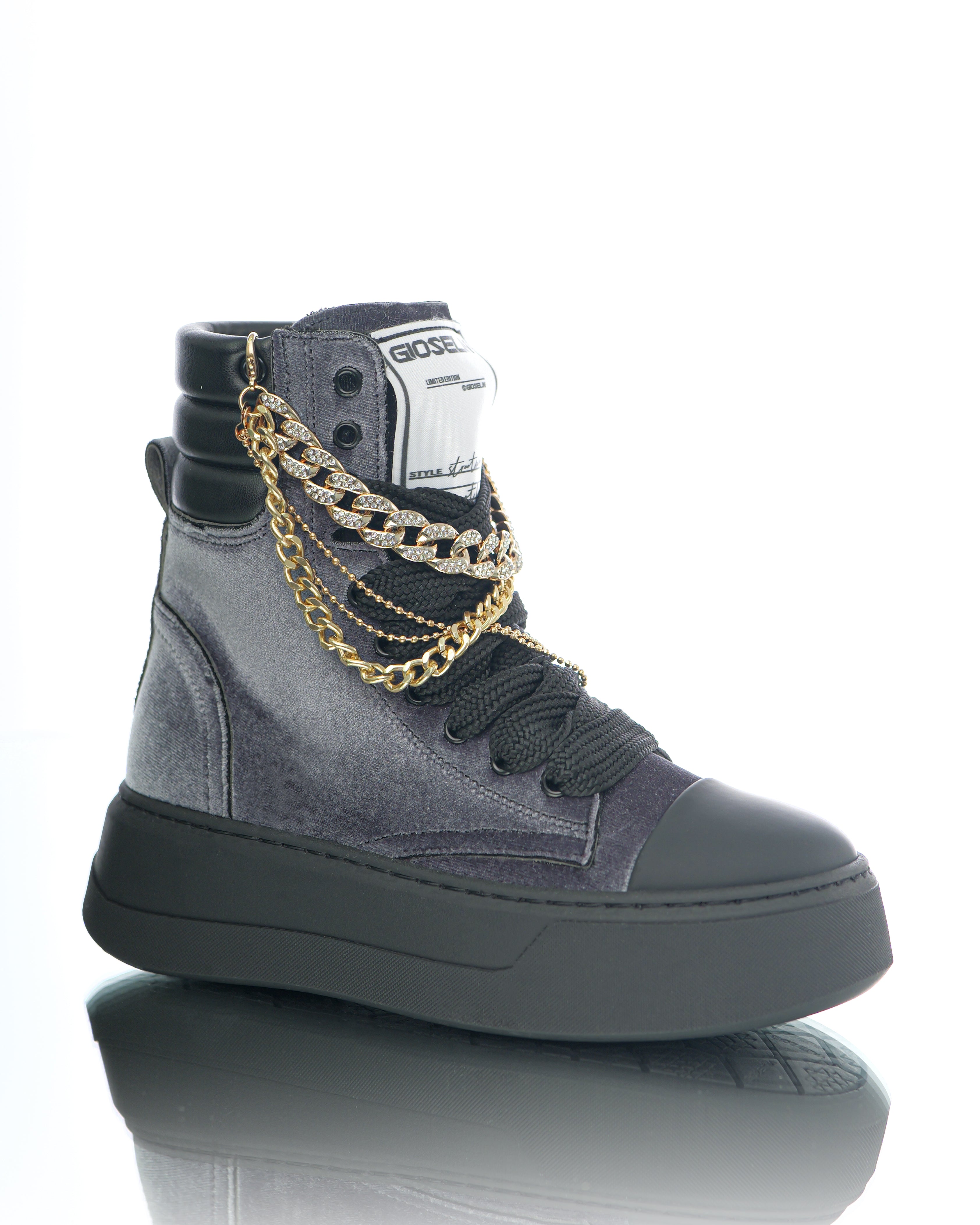 Nit-up Collier Velvet Grey