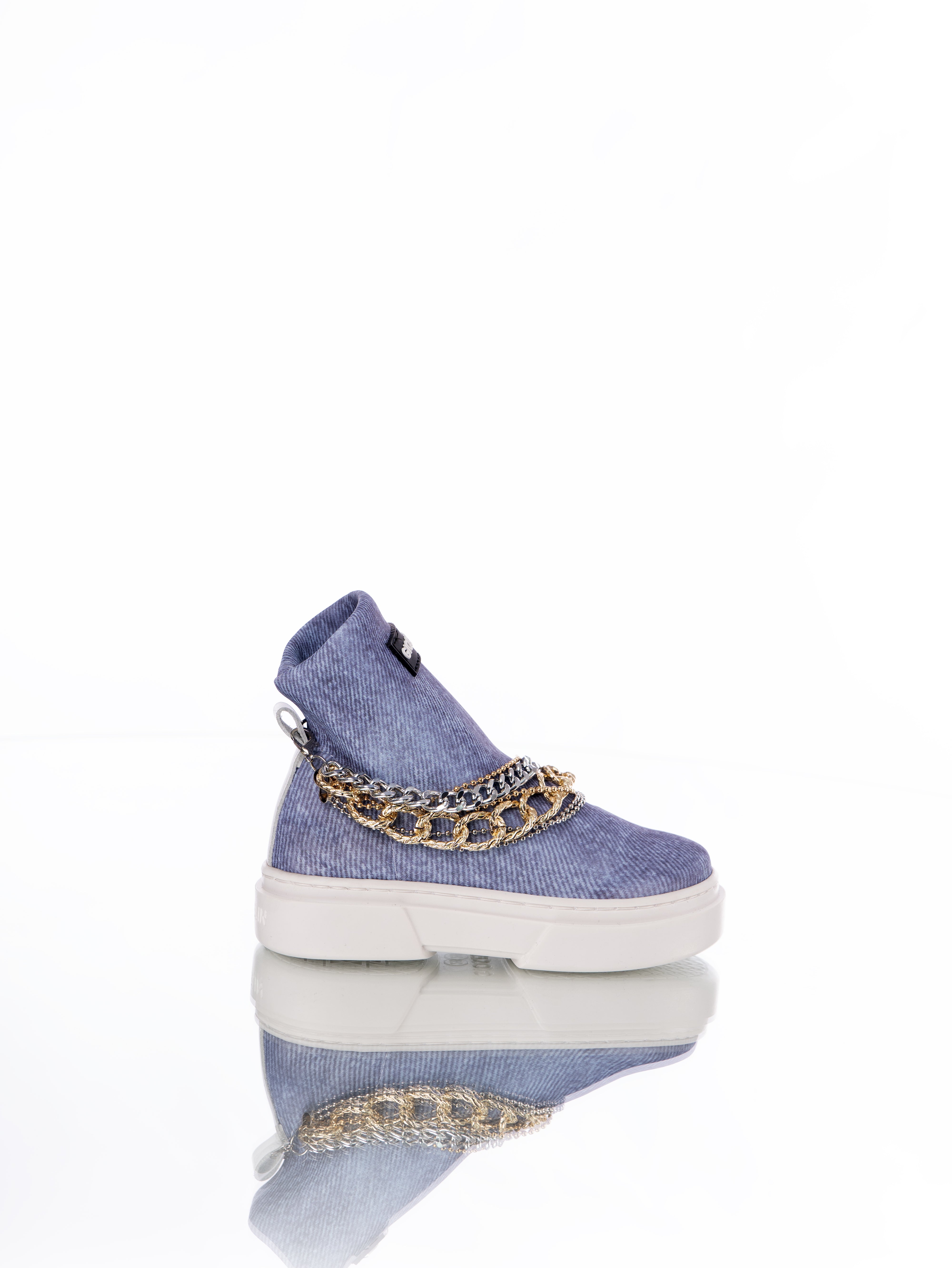 Light Baby Denim Necklace