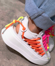 Space Multicolor White