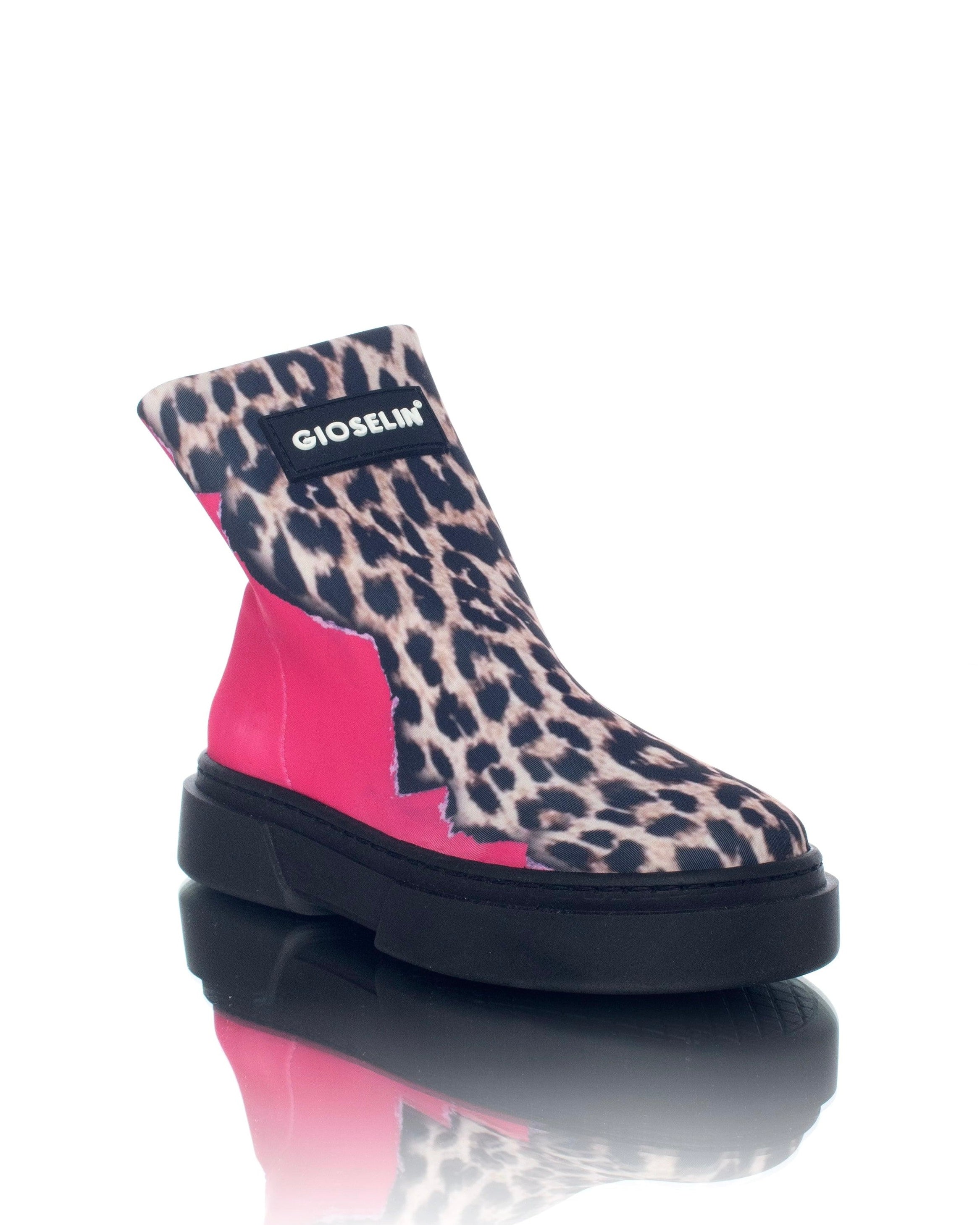 Light Baby pink animal print