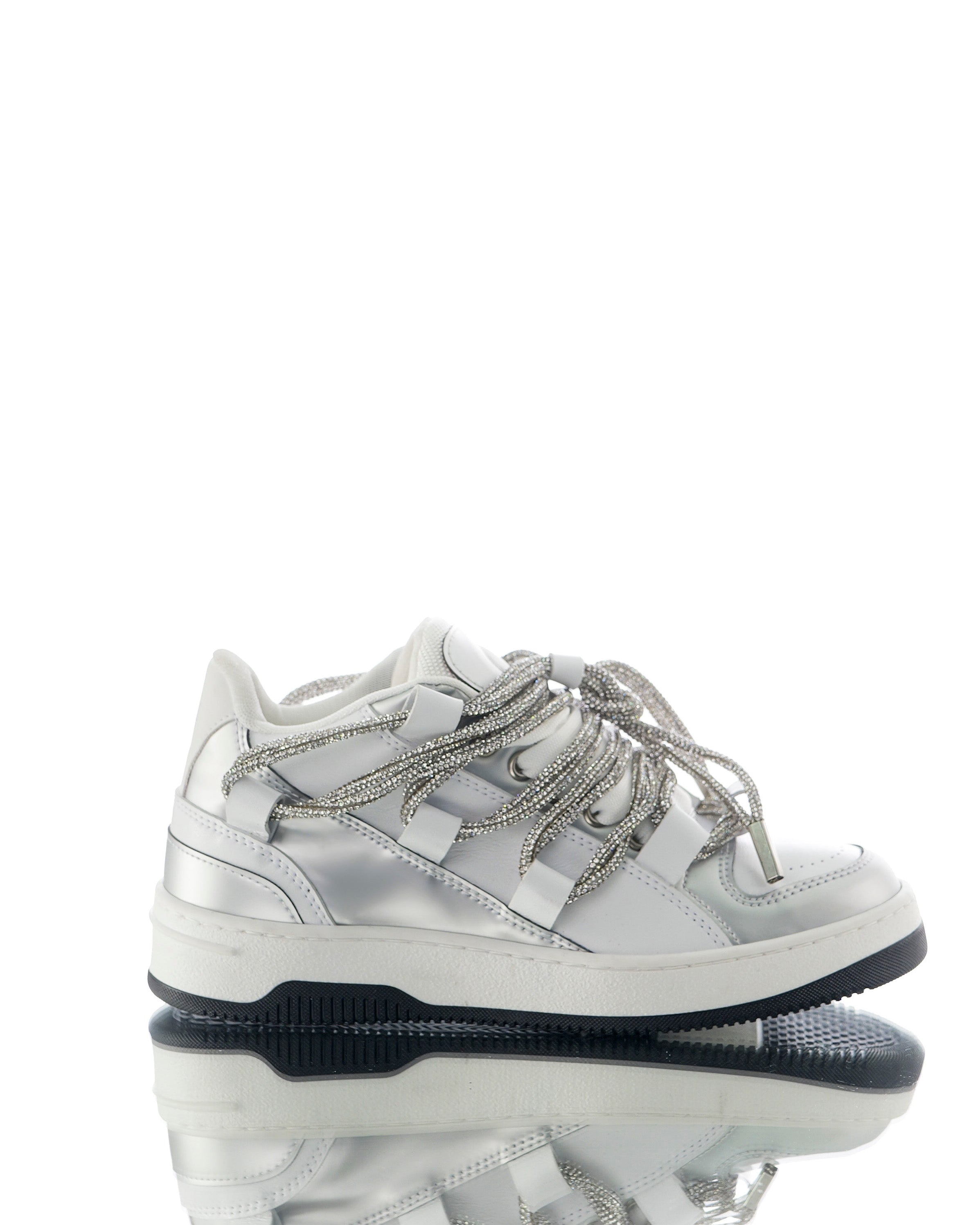 Snake Diamond Metal Silver