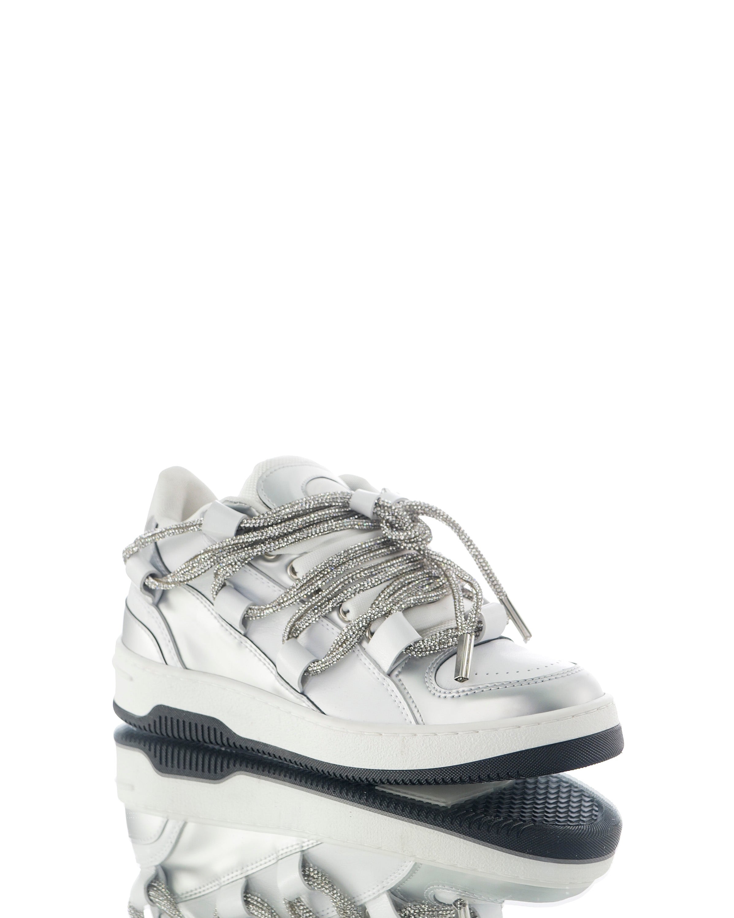 Snake Diamond Metal Silver