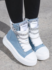 Nit-up Collier Denim Silver