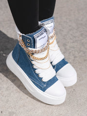 Nit-up Collier Denim Gold