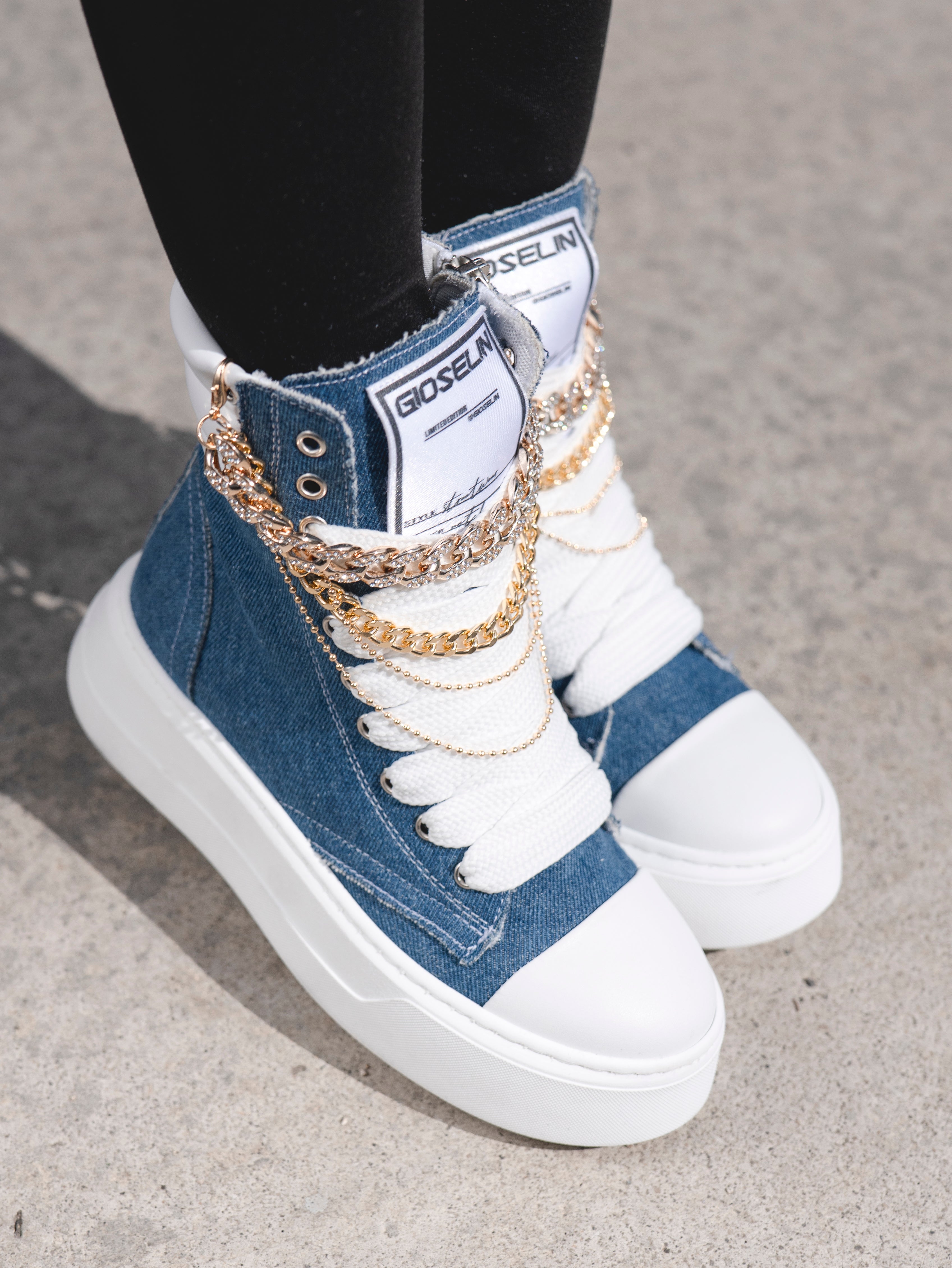 Nit-up Collier Denim Gold