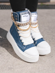 Nit-up Collier Denim Gold