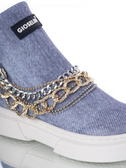 Light Baby Denim Necklace