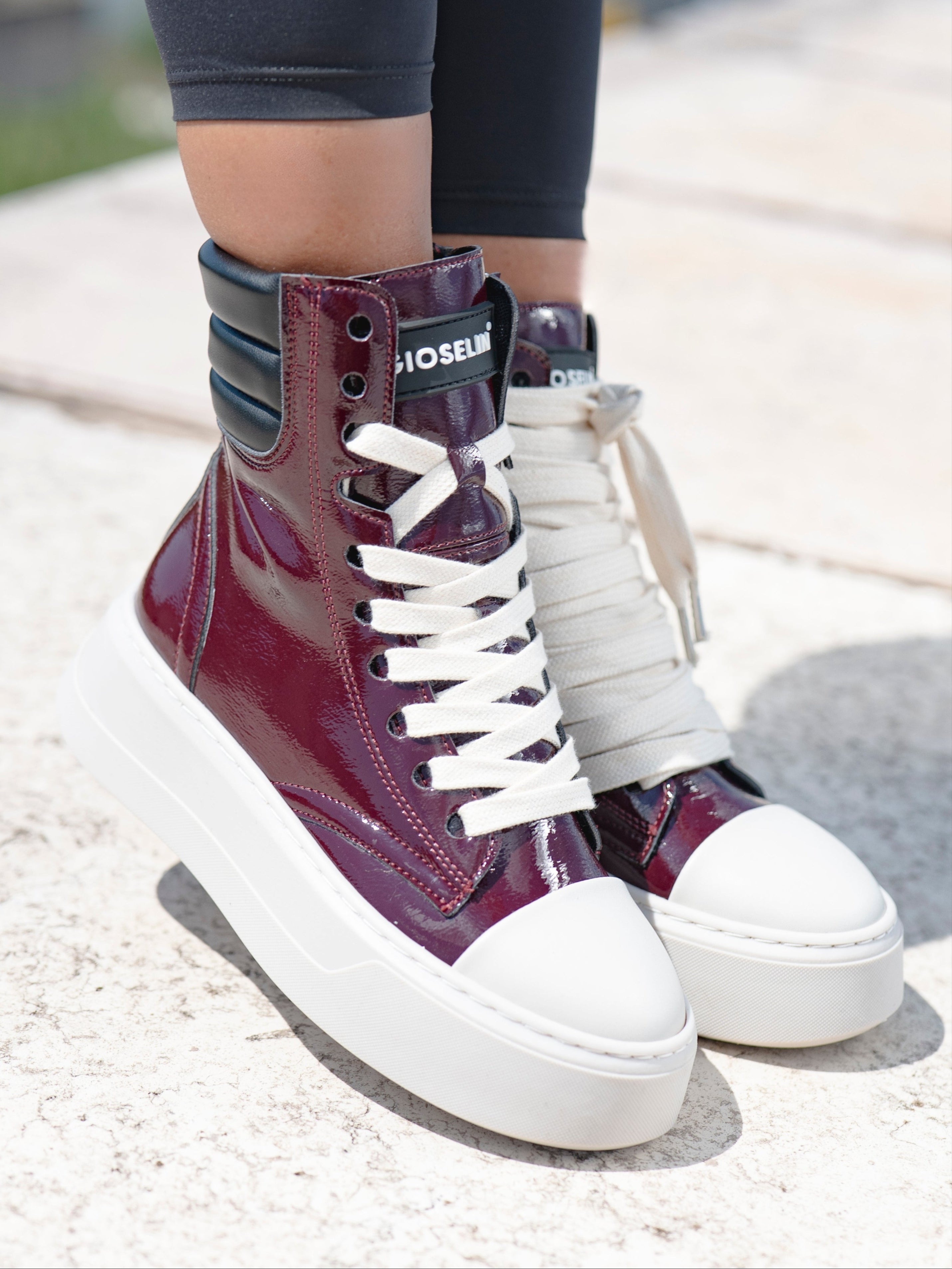BOOT - 3Look Gloss Bordeaux