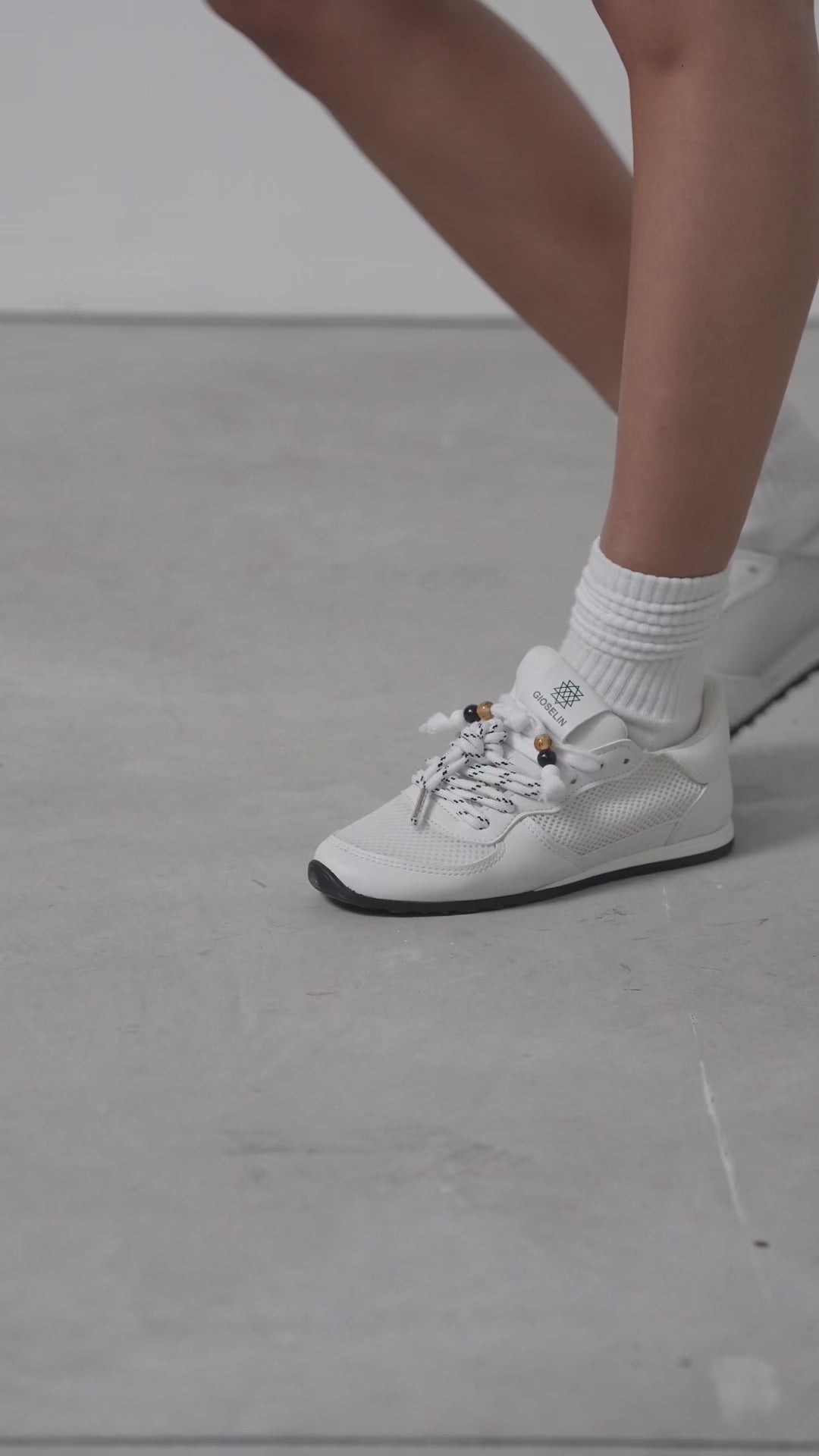 Sneakers donna leggere LOW - Taupe