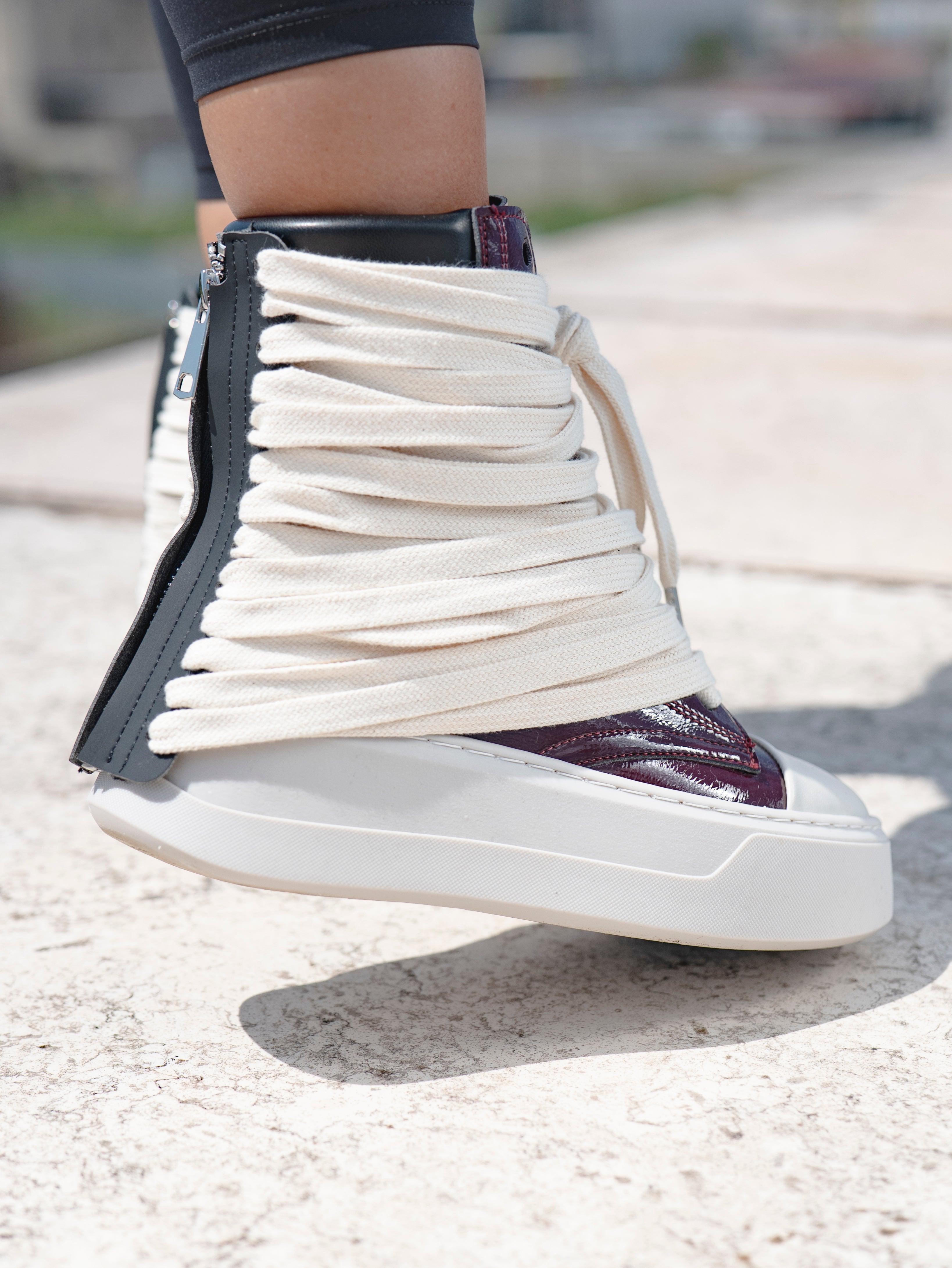 BOOT - 3Look Gloss Bordeaux