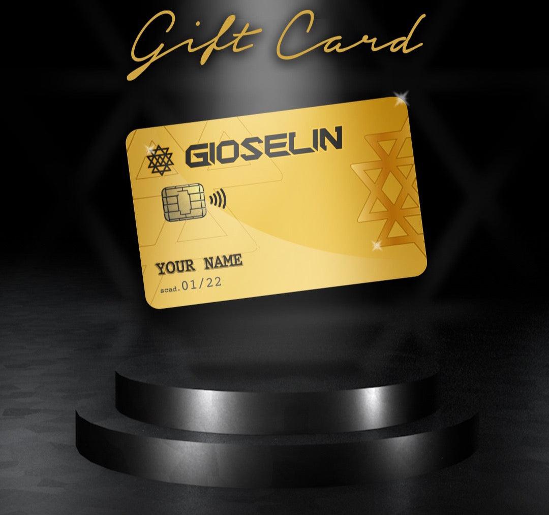 Gift Card Gold - Gioselin 